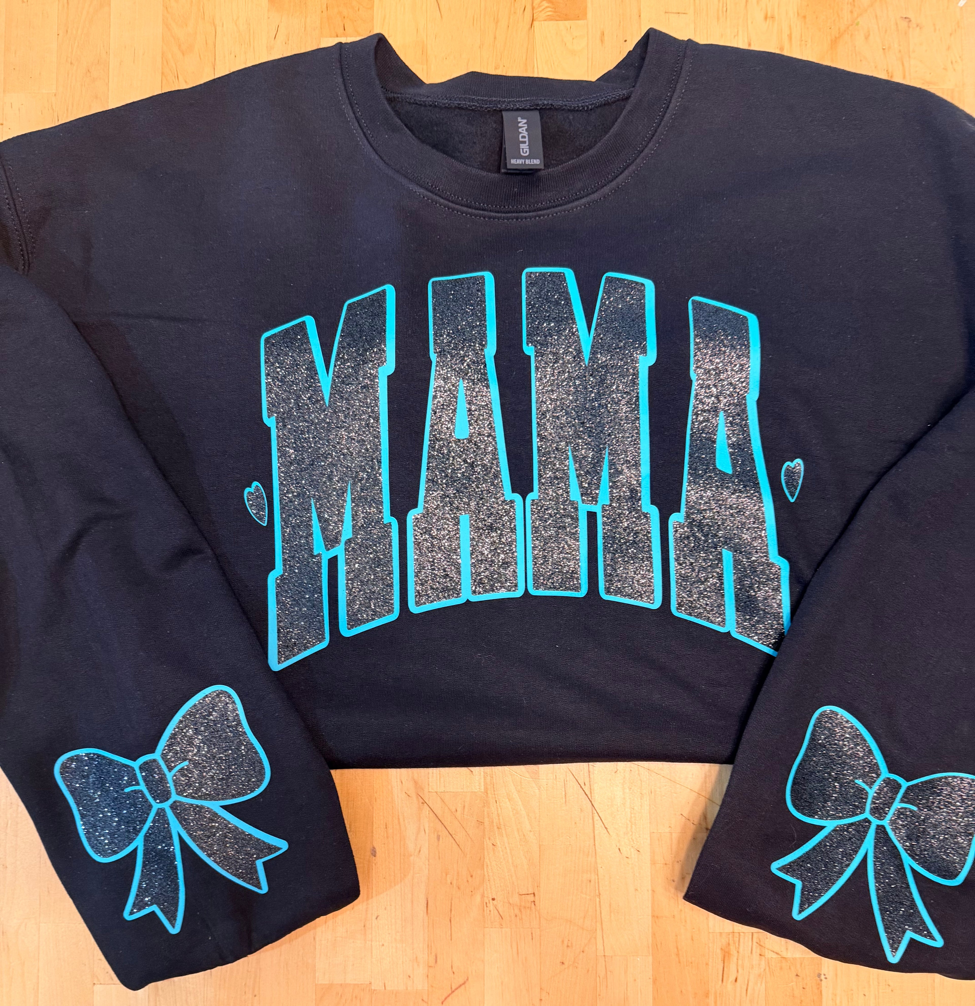 ✨ Sparkly Black Mama Sweatshirt  ✨