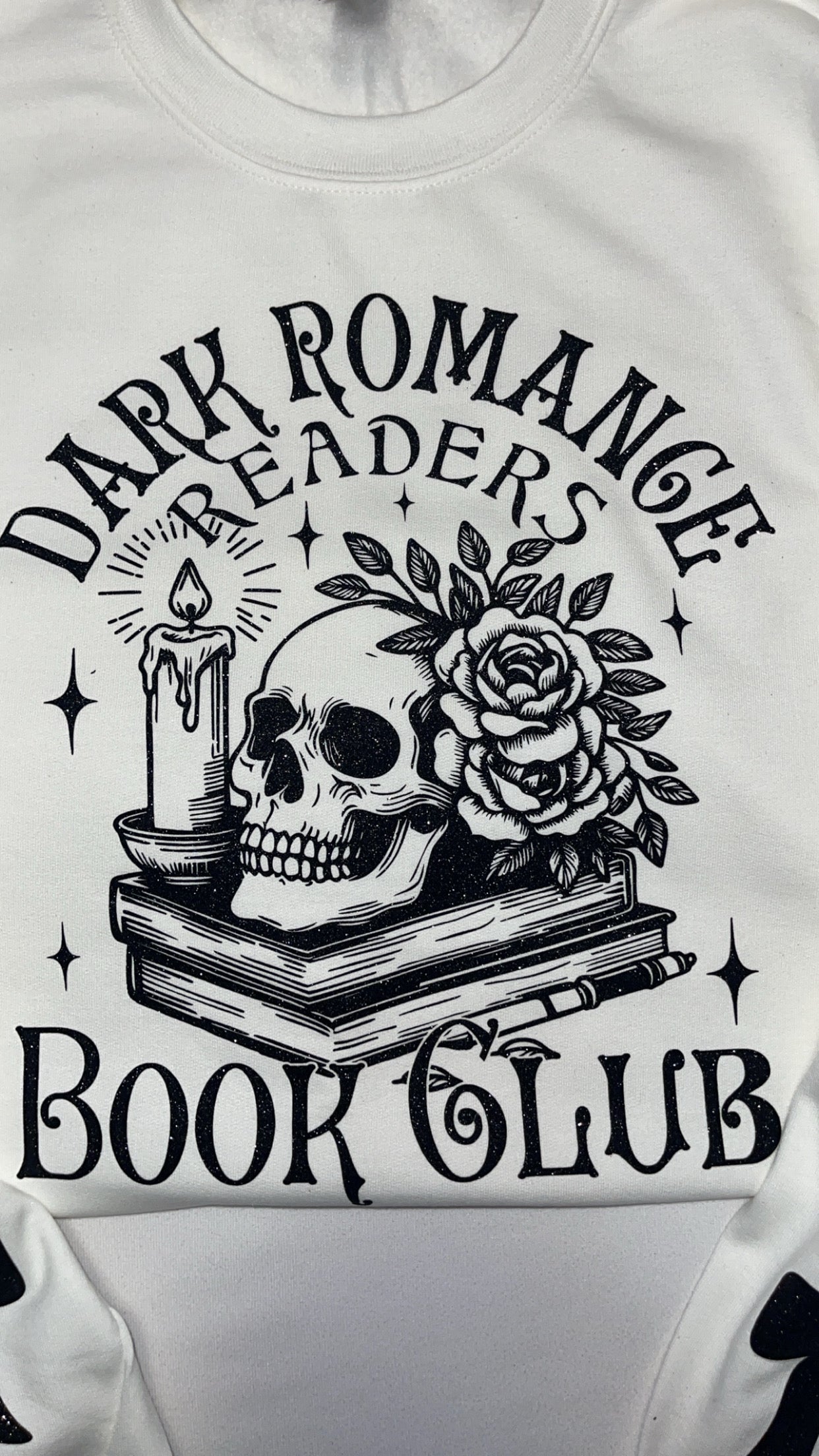 🖤📚 DARK ROMANCE READERS BOOK CLUB – Sparkly Sweatshirt ✨🖤