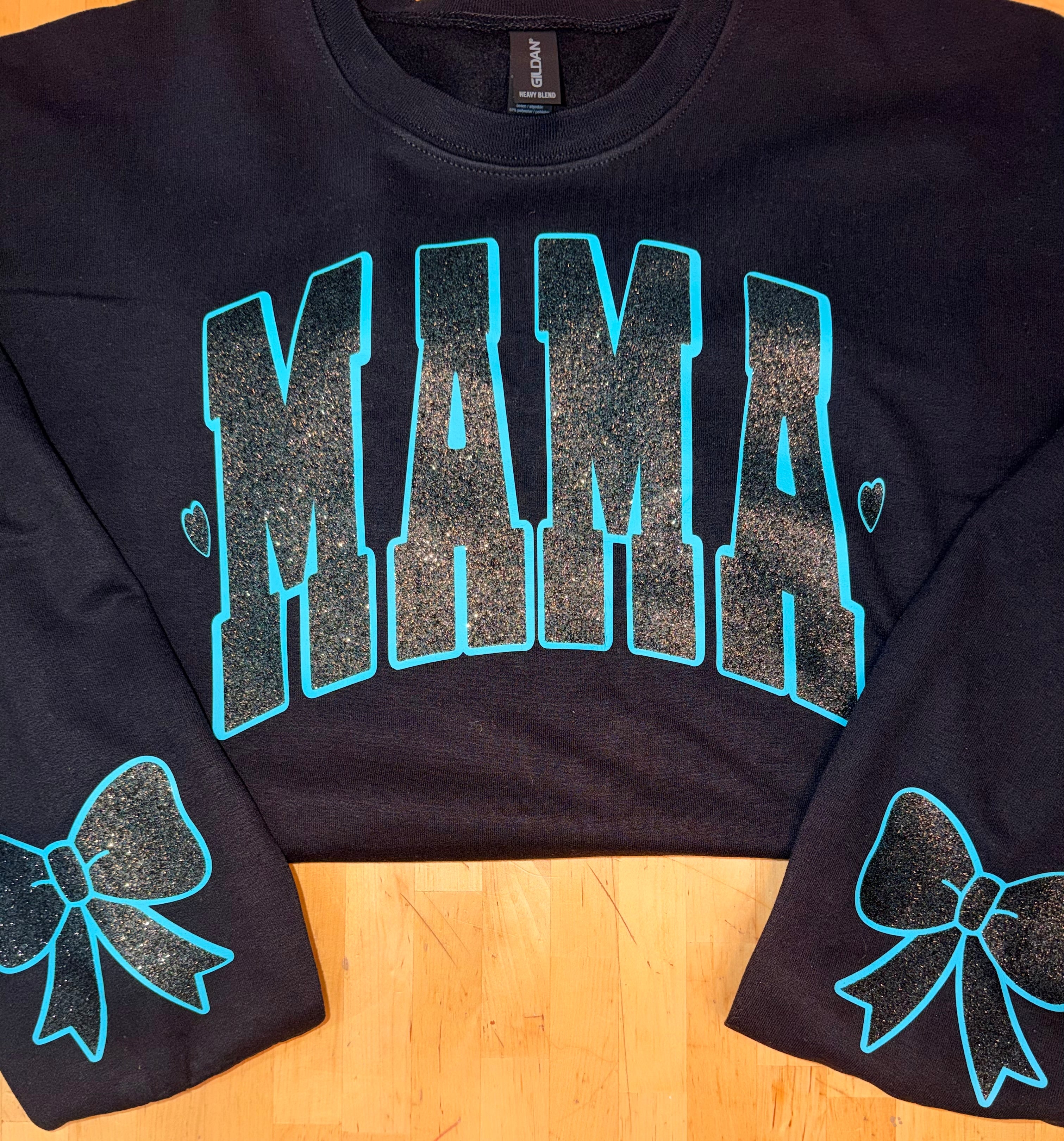 ✨ Sparkly Black Mama Sweatshirt  ✨