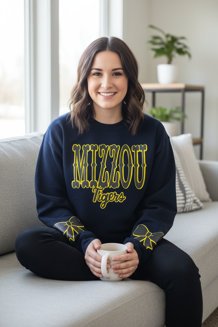 Mizzou Tigers Sweatshirt Mockup